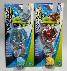 2 Stück Hasbro Beyblade Burst Turbo Sling Shock Spielzeug (O4, K4) Oger, Krake - Bild 1 von 1