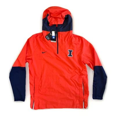 Nike University Of Illinois On Field 1/4 Cremallera Lateral Chaqueta Hombres XL Nueva 2016 Foto 1 de 4
