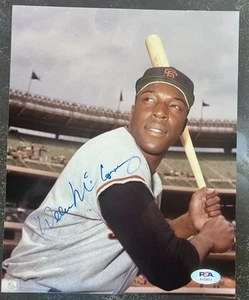 Willie McCovey Giants Signed 8x10 Photo Autograph PSA/DNA AN85314 - Picture 1 of 4