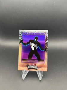 2023 UD Allegiance Marvel Secret Wars Spider-Man #SM-6 Spectromatic Purple/199 - Imagen 1 de 2