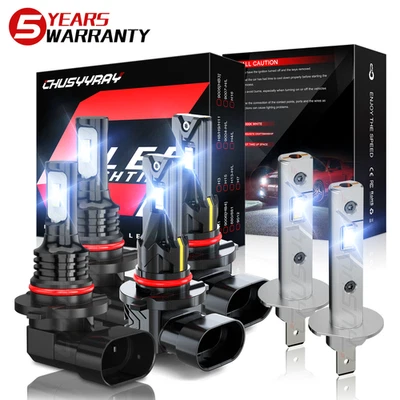 Faros LED + Bombillas antiniebla 6500K DRL para Subaru Outback 2000-2003 2004 Foto 1 de 4