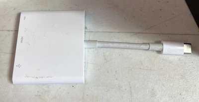 GENUINE Apple USB-C TO Digital AV Multiport HDMI Adapter A2119 - MUF82AM/A - Image 1 of 3