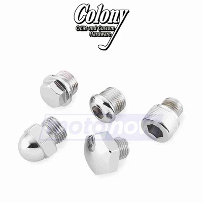Colony Oil Tank Drain Plug for 1982-1989 Harley Davidson FXR Super Glide II ld Foto 1 de 4