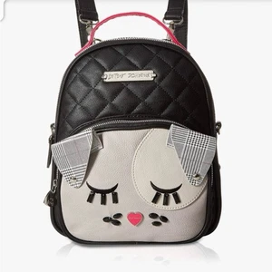BETSEY JOHNSON DAMEN DIAMOND QUILT KITCH RUCKSACK - Bild 1 von 12