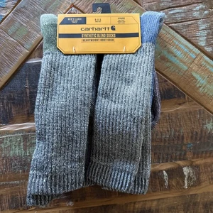 Carhartt Synthetic Blend Heavyweights Boot Sock Large - Picture 1 of 4
