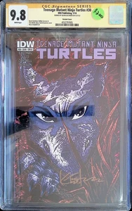 Teenage Mutant Ninja Turtles #30 Cvr B (enero de 2014, IDW) CGC 9,8 firmado Eastman - Imagen 1 de 5