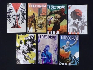 DECORUM IMAGE COMICS RUN OF (7) COMIC BOOKS ISSUES #1 - #7 HICKMAN HUDDLESTON - Picture 1 of 3