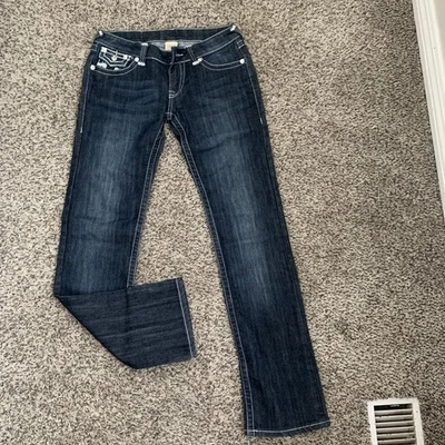 True Religion Women's JOEYS SUPER T 28x33 READ Missing Button - Image 1 of 4