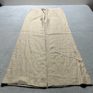 Y2k 2000s Beyond Baggy pantaloni di lino donna L felpa 31x31 Hamilton gamba larga - Foto 1 di 12