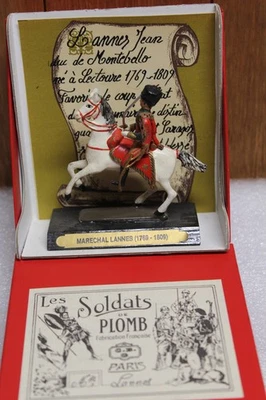 Soldat de Plomb CBG Mignot 1ER Empire Officier à Cheval avec Boite - Photo 1/2