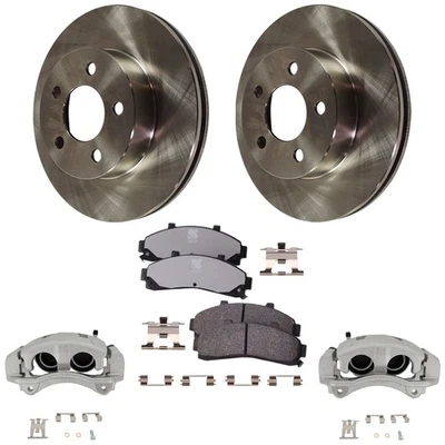 Kit de frenos con pinzas juego de 2 ruedas delanteras para camioneta Mazda B4000 B3000 Foto 1 de 4