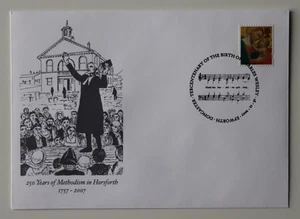 250 Years Methodism Horsforth 1757 - 2007 Charles Wesley Epworth Doncaster Cubierta - Imagen 1 de 2