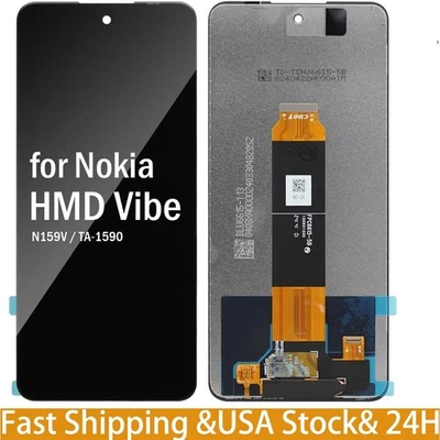 Оригинальный цифровой планшет ЖК-дисплей сенсорный экран стекло 6,56 дюйма для Nokia HMD Vibe N159V - Изображение 1 из 4