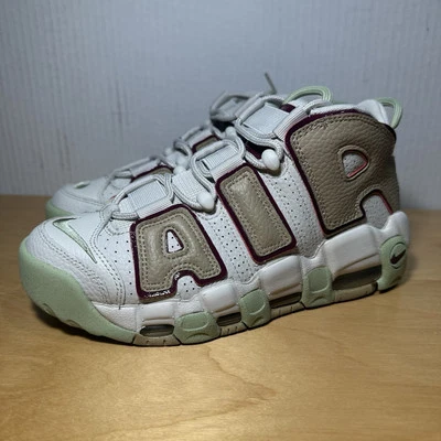 Women Sz 7.5 - Nike Air More Uptempo Light Bone Sneaker DX8955-001 New - Image 1 of 4