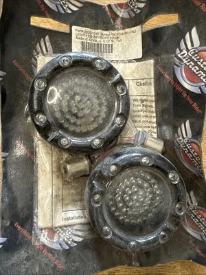 Harley Custom Dynamics black 2020-1240 red turn signal directional light LED A3 - Image 1 of 3