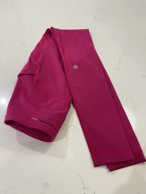 Leggings ajustados de compresión Lululemon In Focus Run para correr Wild Berry talla 4 Foto 1 de 4