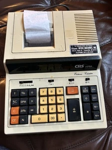 Vtg CRS 4200 Printing Calculator Electronic - Picture 1 of 7