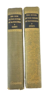 The Rise and Reign Of The House Of Rothschild 1928 First Edition Set of 2 - Bild 1 von 8