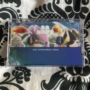 NEW 魚魚 海洋探査 Fish UV printed CLEAR Cassette #/30 Limited Vaporwave Oceanic - Picture 1 of 3
