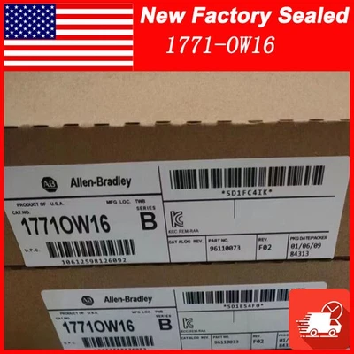 1771-OW16 AB 1771 8 Point Digital Output Module Brand New In Box 1771OW16 1pcs - Image 1 of 3