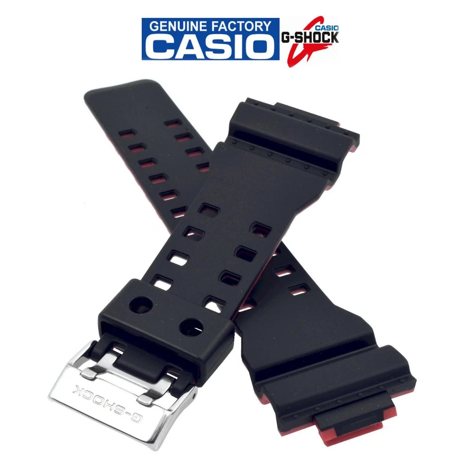 CASIO 10477026 G-SHOCK GA-400-1A Original Black Rubber Watch BAND GA-400-1B