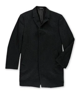 Kenneth Cole Mens Heathered Pea Coat, Grey, 40 - Picture 1 of 1