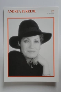 (S06) STARPORTRAITKARTE - Andrea Ferreol - Picture 1 of 1