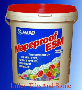 Membrana a prueba de humedad de dos componentes Mapei Mapeproof ESM 4 kg - Imagen 1 de 2
