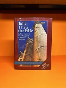 Talk Thru The Bible Hardback Book By Wilkinson & Boa 1983 Dust Jacket Good Cond. - Picture 1 of 11