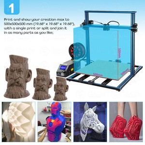 Creality CR-10 S5 Prusa I3 3D Printer for Hobbyist, Designer, Home & 1 roll PLA