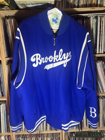 Mitchell & Ness Cooperstown collection 2006 Brooklyn Dodgers MLB wool jacket 3XL Cover