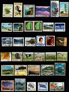 CLEARANCE!!! NEW ZEALAND No.109 COLLECTION OF (34) STAMPS USED - Picture 1 of 1