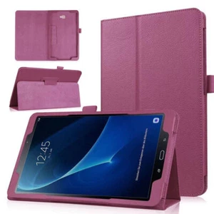 PU Leather Case For Samsung Galaxy Tab A A9 A8 S9 S8 S7 Tablet Folio Stand Cover - Picture 1 of 19