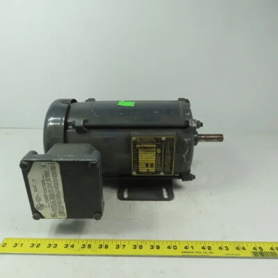 Baldor M7006A 1/2HP Electric Motor 1725RPM 208-230/460V3PH 56 Frame - Image 1 of 4
