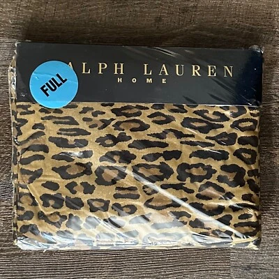 Sábana plana completa de algodón Ralph Lauren Aragon nueva en paquete Foto 1 de 4