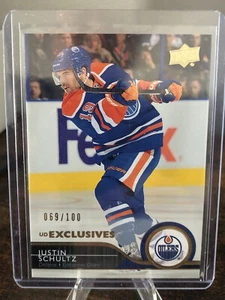 2014-15 Upper Deck Hockey - UD Exclusives - Justin Schultz 76 - #069/100!!! - Picture 1 of 2