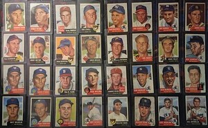 ⚾️ 1953 Topps Baseball - You Pick Choose Player Find Finish Complete The Set ⚾️