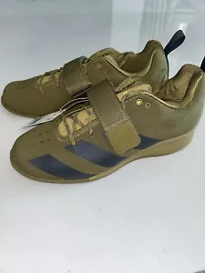 Nuove scarpe da cross trainer Adidas Adipower sollevamento pesi II verde muschio selvaggio 9 - Foto 1 di 5