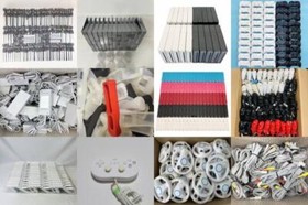 Nintendo Wii Console remote Nunchuck sensor nunchuck wheel zapper classic pro AC