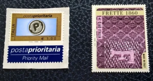 2002.10 ITALIA SPLENDIDI 2 FRANCOBOLLI POSTA PRIORITARIA + FRETTE 1860 Nvi MNH - Foto 1 di 1