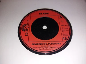 SLADE * SKWEEZE ME PLEEZE ME * 7" SINGLE 1973 EXCELLENT POLYDOR - Picture 1 of 2