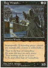 Bog Wraith X4 (5th Edition) MTG (NM) *CCGHouse* Magic