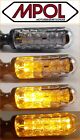 4x Cigar LED Sequential Indicators For Piaggio Zip 50 DT Base 1999-2001