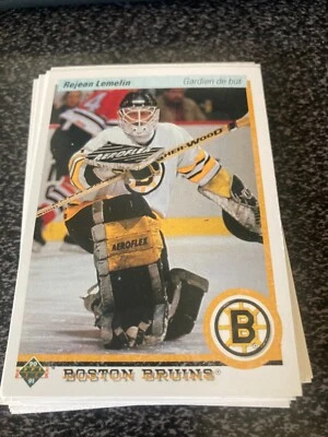 1990-91 UPPER DECK HOCKEY FRENCH CARDS YOU PICK - Image 1 of 2