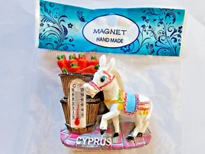 Zypern Kühlschrank Magnet Souvenir Esel von Zypern - Bild 1 von 3