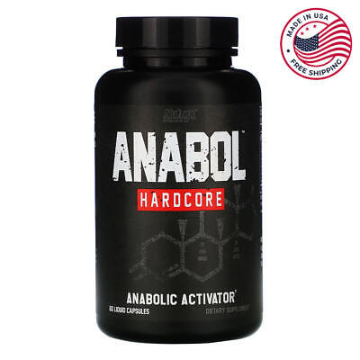 Nutrex Research Anabol Hardcore Anabolic Activator, 60 Count FREE SHIPPING • 26.99€