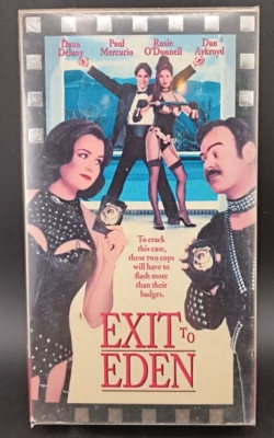 Exit To Eden VHS 1994 HBO Home Video Dana Delany Dan Aykroyd Rosie O'Donnell vz — 第 1/4 张图片