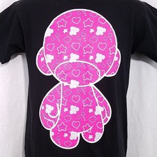 Kidrobot Munny T Shirt Designer Stars Hearts Clouds Kid Robot USA Small