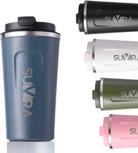 17Oz Temperature Display,Digital Smart Coffee Cup,Stainless Steel Mug,Vacuum Ins - Picture 1 of 12