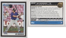 2010 Bowman Prospects Wrapper Redemption Black Bo Bowman #BP12